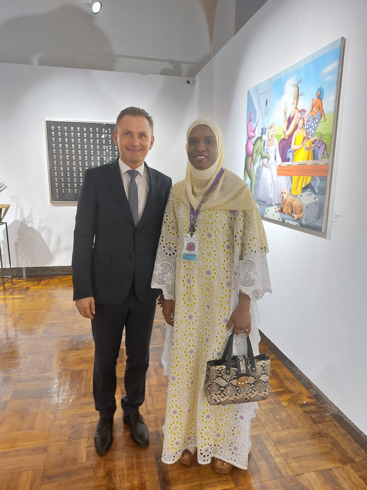 H.E Dr. Safiya Ahmad Nuhu participated in the opening ceremony of SCAF 2023 – Sibiu Contemporary Art Festival