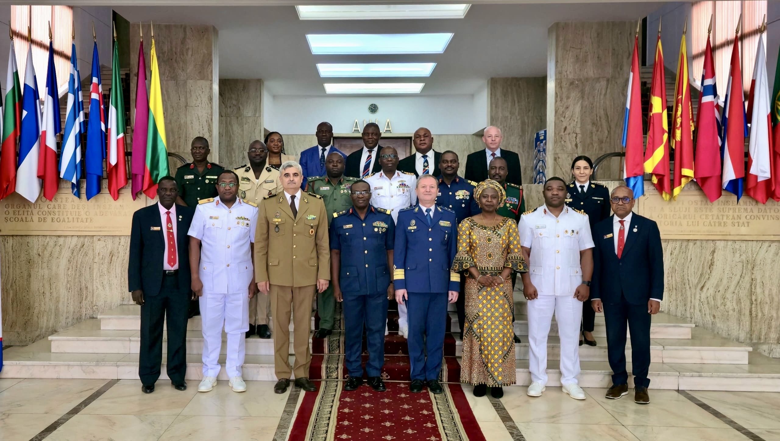 Study Tour visit of the Course 33 participants of the Nigerian National Defence College to Romania from 24 May – 1st June 2025